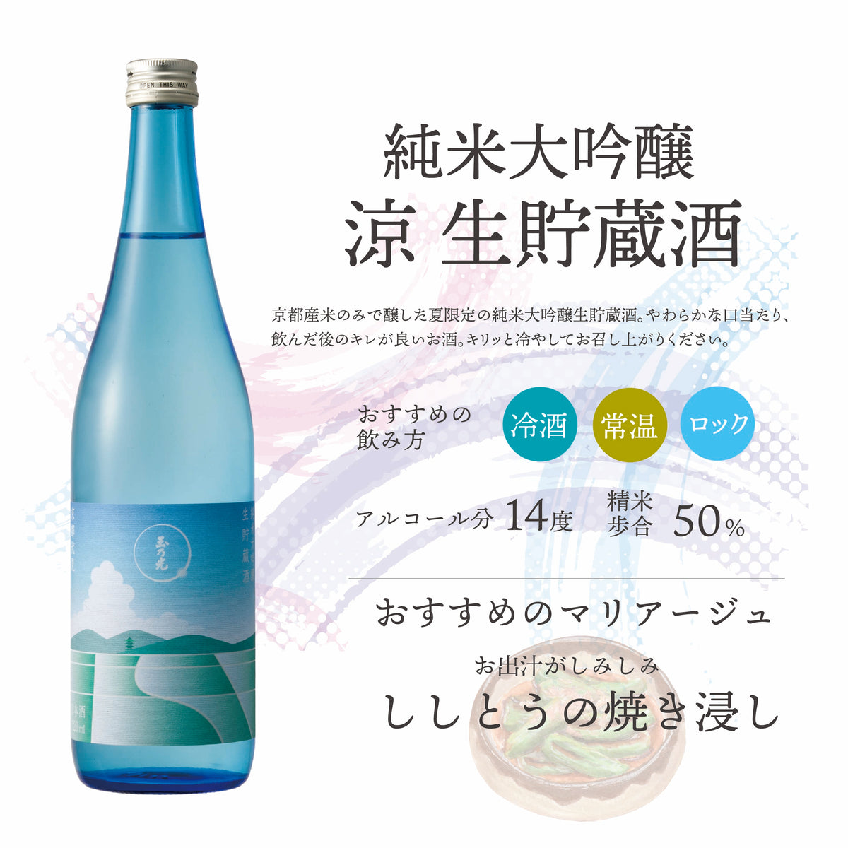 純米大吟醸 涼 生貯蔵酒 – 玉乃光酒造オンラインショップ