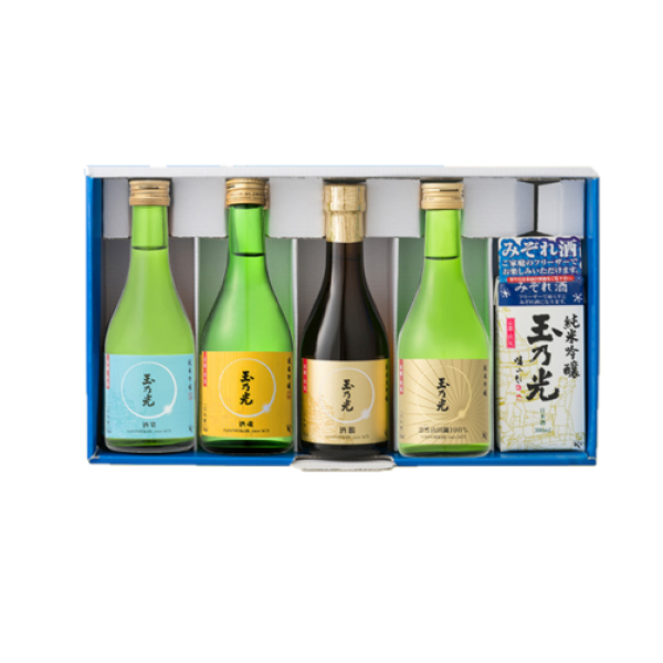 定番5種飲みくらべセット – 玉乃光酒造オンラインショップ